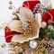 Glam Magnolia Arrangement with Pot - Handcrafted Christmas Decorations - Holiday Tree